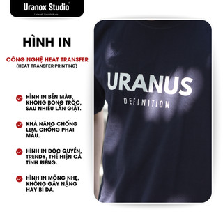 Áo Thun Oversize 250GSM PREMIUM URANOX Local Brand Unisex Form Rộng Cotton Cao Cấp 100% M06