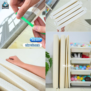Thảm Xốp Cho Bé Dày 2cm Mẫu Mới 2026, Thảm Gấp Gọn Chính Hãng Pakey, Vân Chống Trơn Trượt