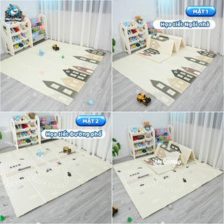 Thảm Xốp Cho Bé Dày 2cm Mẫu Mới 2026, Thảm Gấp Gọn Chính Hãng Pakey, Vân Chống Trơn Trượt