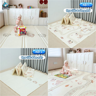 Thảm Xốp Cho Bé Dày 2cm Mẫu Mới 2026, Thảm Gấp Gọn Chính Hãng Pakey, Vân Chống Trơn Trượt