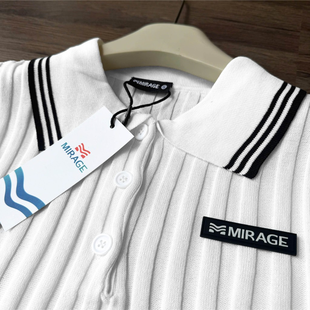 Áo Len Mirage Viền Tay Logo Local Brand Chất Len Mongtoghi Mềm Mịn Thoáng Mát.