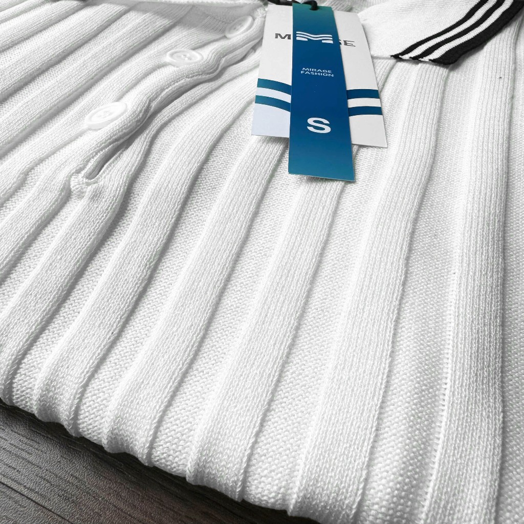 Áo Len Mirage Viền Tay Logo Local Brand Chất Len Mongtoghi Mềm Mịn Thoáng Mát.