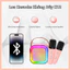 Loa Karaoke Mini Có 2 Micrô Không Dây, loa karaoke nghe nhạc hát tại nhà,có thể thay đổi giọng,Dễ Sử Dụng