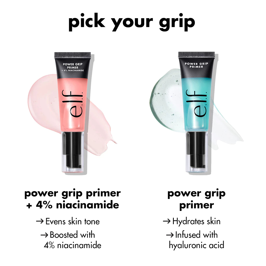 Kem lót dưỡng ẩm ELF Power Grip Gel Primer 24ml/Elf Power Grip Primer + 4% Niacinamide