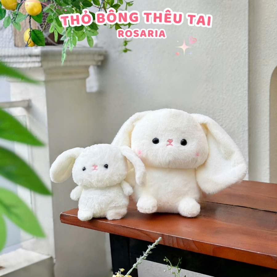 [Hỏa Tốc] Gấu bông Thỏ nhỏ dễ thương Size 16cm - 22cm Quà tặng trẻ em, sinh nhật, người yêu - Gấu Bông Xinh Rosaria