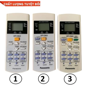 Điều khiển điều hoà panasonic 1 chiều và 2 chiều, remote máy lạnh panasonic - Hàng sịn đẹp