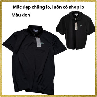Tổng hợp Áo Polo Nam Đen Basic – Áo Thun Có Cổ Xuất Dư Cao Cấp – Form Chuẩn, Vải Mát