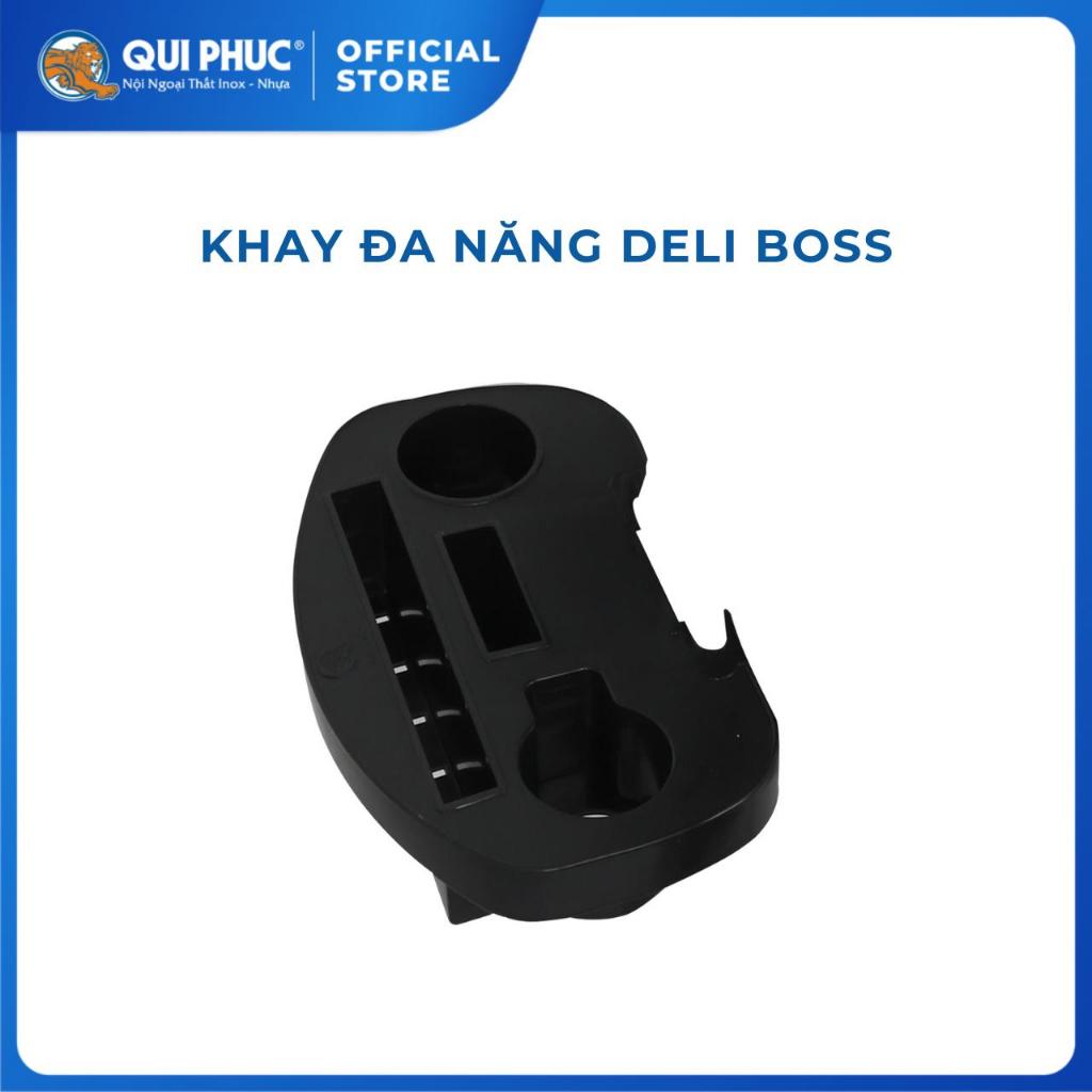 [HÀNG TẶNG KHÔNG BÁN] Khay đa năng QUI PHÚC, tiện lợi, phụ kiện Ghế xếp thư giãn cao cấp Deli Boss