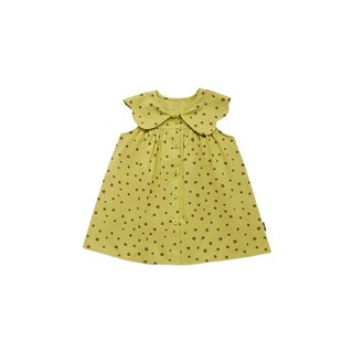 Váy Cho Bé Gái , Váy Sát Nách Cho Bé Gái Thiết Kế Cổ Viền  Dễ Thương  Chất Liệu Cotton Mềm Mại