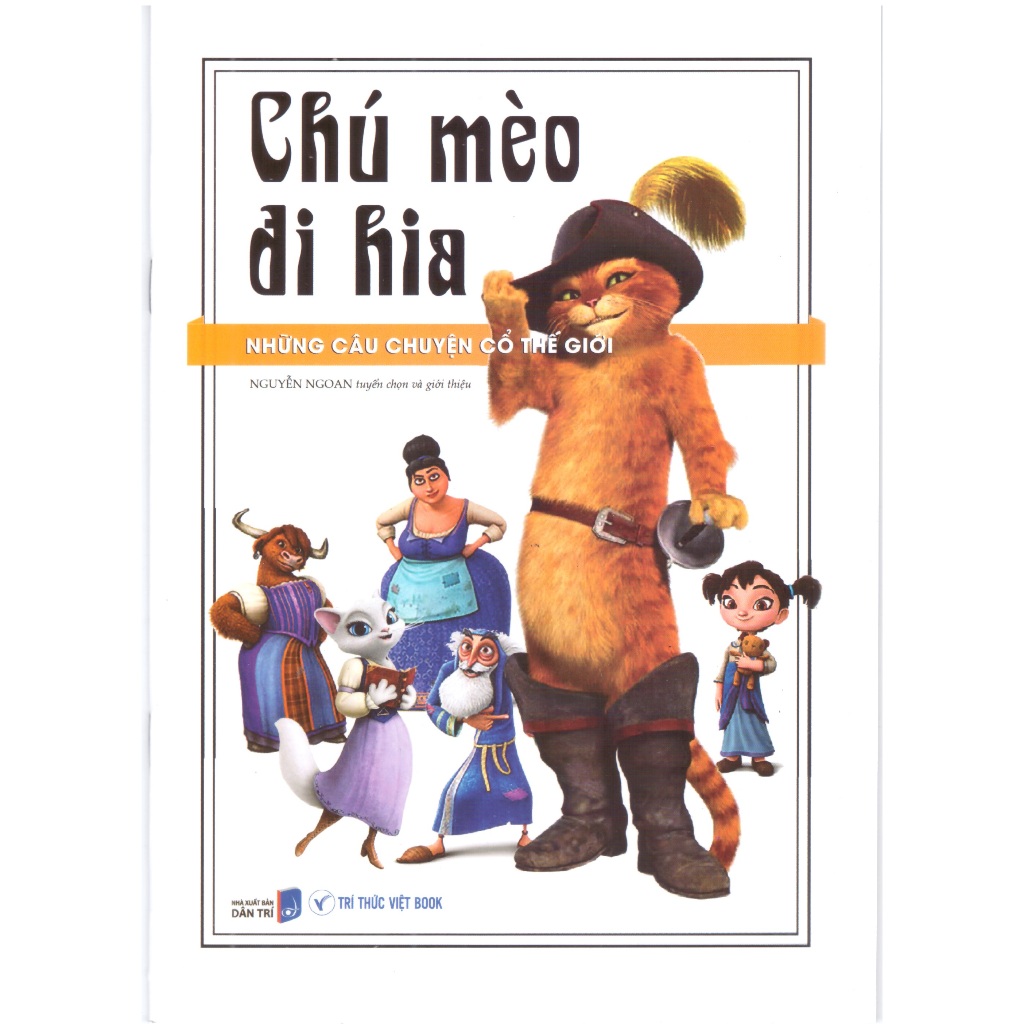 Sách  Chú mèo đi hia - Những câu chuyện cổ thế giới