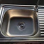 Chậu rửa chén bát 1 hộc inox,vòi,bộ xả 75*40*75cm