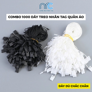 1000 Dây treo tag quần áo, dây gắn mác quần áo - Chất liệu dù bền đẹp