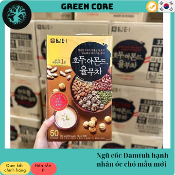 Ngũ Cốc Óc Chó Hạnh nhân Damtuh Hàn Quốc - Ngũ cốc yến mạch dinh dưỡng 5 loại hạt