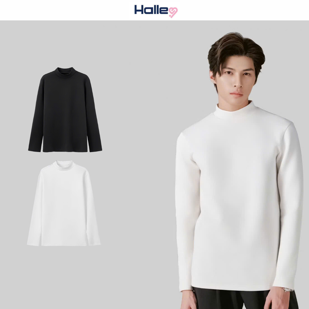 Áo giữ nhiệt nam vải UMI thu đông co giãn 4 chiều Halley N41