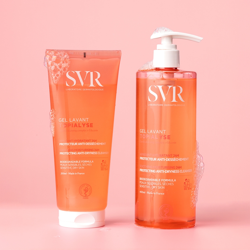 Sữa rữa mặt SVR Topialyse Gel Lavant Dành Cho Da Khô Và Nhạy Cảm 400ml
