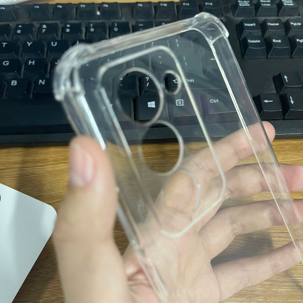 Ốp lưng Redmi 15 chống sốc bảo vệ cam điện thoại toàn diện cạnh vuông Vỏ bao dt bibi