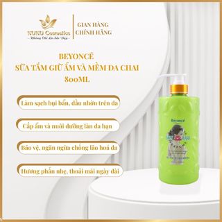 Sữa tắm Giữ ẩm, Lành tính, Làm dịu da Beyoncé