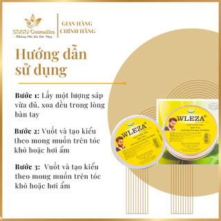 Sáp tạo kiểu, giữ nếp tóc cho nam Wleza