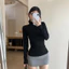 Áo Giữ Nhiệt Nữ Co Giãn 4 Chiều Cổ Cao 3 Phân LÓT NỈ Dài Tay Áo Giữ Nhiệt Nữ 4 Màu HOTTREND MIAA