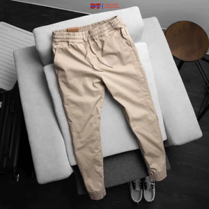 Quần ống rộng nữ nam Unisex cạp chun có dây rút điều chỉnh eo vải co dãn dày dặn mặc 4 mùa K1