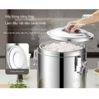 Bình ủ giữ nhiệt inox 100%