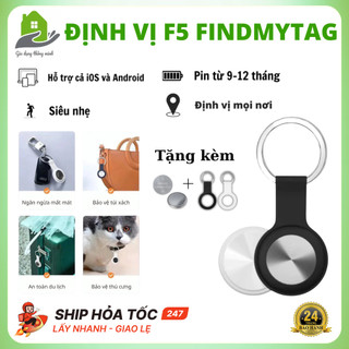 Thiết Bị Định Vị F5 FINDMYTAG Tương Thích Với Mọi Điện Thoại, Định Vị Mọi Nơi, BH 24 Tháng