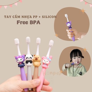 Bàn chải lông tơ siêu mềm cho bé