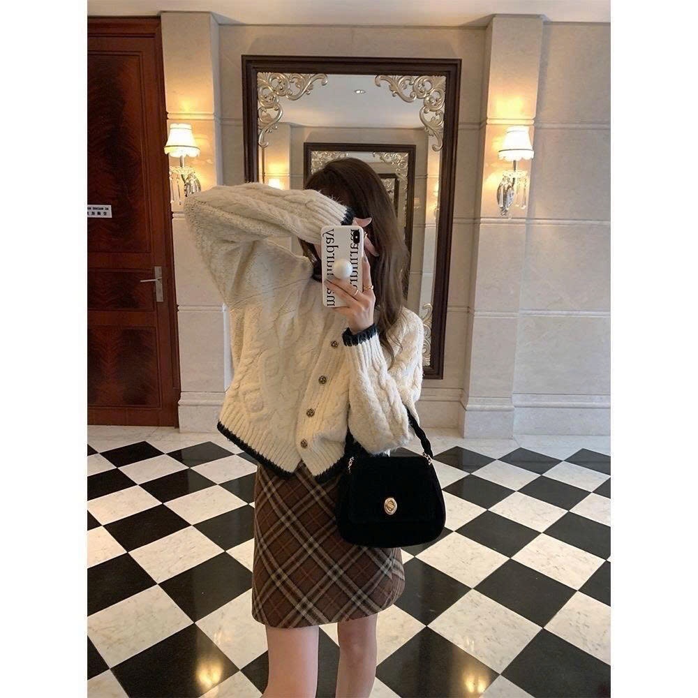 Áo cardigan len vặn thừng màu pastel hottrend Hàn Quốc thời trang thu đông nữ có size to MT33 SP28