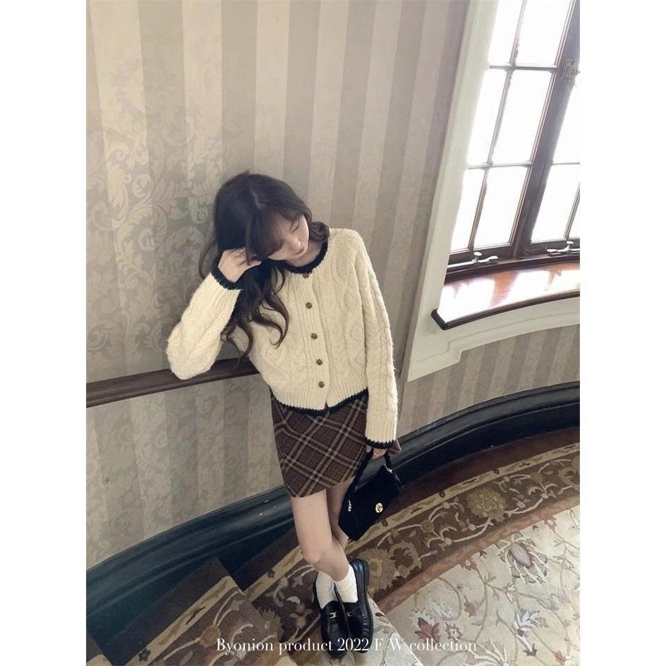 Áo cardigan len vặn thừng màu pastel hottrend Hàn Quốc thời trang thu đông nữ có size to MT33 SP28