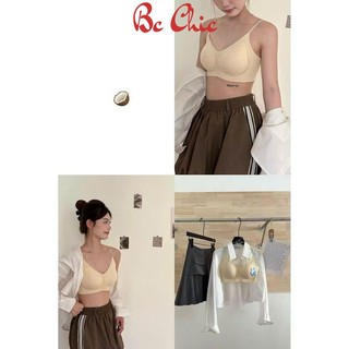Áo Lót Tàng Hình Cao Cấp A 2228 đệm mỏng 1cm ôm sát không lộ viền BC_CHIC LINGERIE