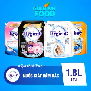 Hygiene nước xả vải, hygiene nước giặt Thái Lan, Xả Quần Áo 2in1  Dùng Cho Giặt Tay Và Giặt Máy Hai Cửa, Túi 3L