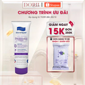 Kem dưỡng ẩm, mềm mịn da Rosken Repair AD Probiotic Cream 75ml