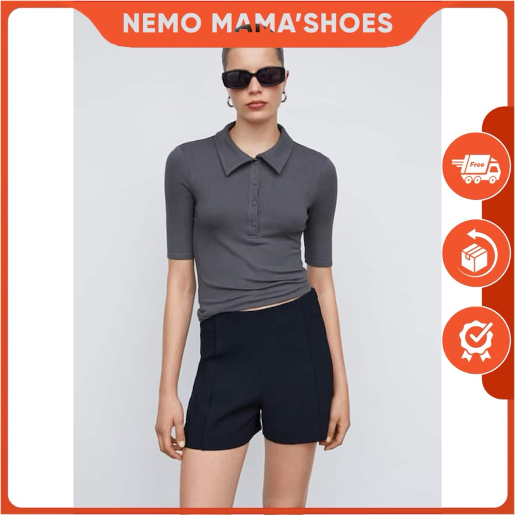 MNG ÁO XÁM ÔM DÁNG CÓ CỔ NỮ (Q230629040)