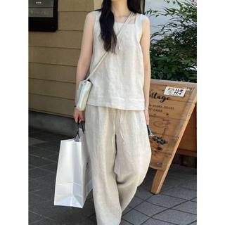 𝗛𝗮𝗺𝗶 𝗕𝗮𝘀𝗶𝗰  𝗟𝗶𝗻𝗲𝗻 -|LY LINEN| - Áo linen 2s thắt nơ