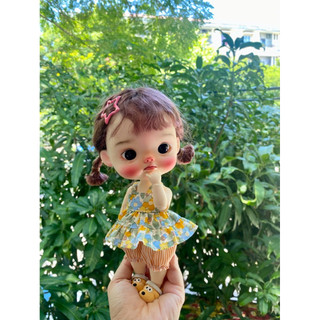 Set áo dây tầng hoa quần bo size dian mập,cừu bé( size khác vui lòng ib shop)