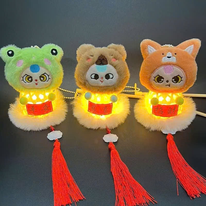 Lồng Đèn Trung Thu Rọ Tre LED Phát Sáng Hình Hoạt Hình Ngộ Nghĩnh Cho ...
