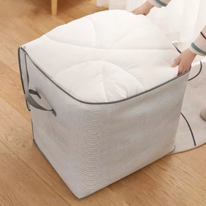 Túi Đựng Quần Áo Chăn Màn Nắp Khóa Kéo Có Thể Gấp Gọn