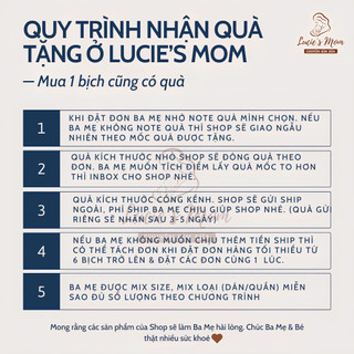 [Kèm Quà Mới] Tã/Bỉm Dán/Quần Gooby Extra/Premium Đủ Size Cho Bé NB,S,M,L,XL,XXL,3XL - Lucie's Mom
