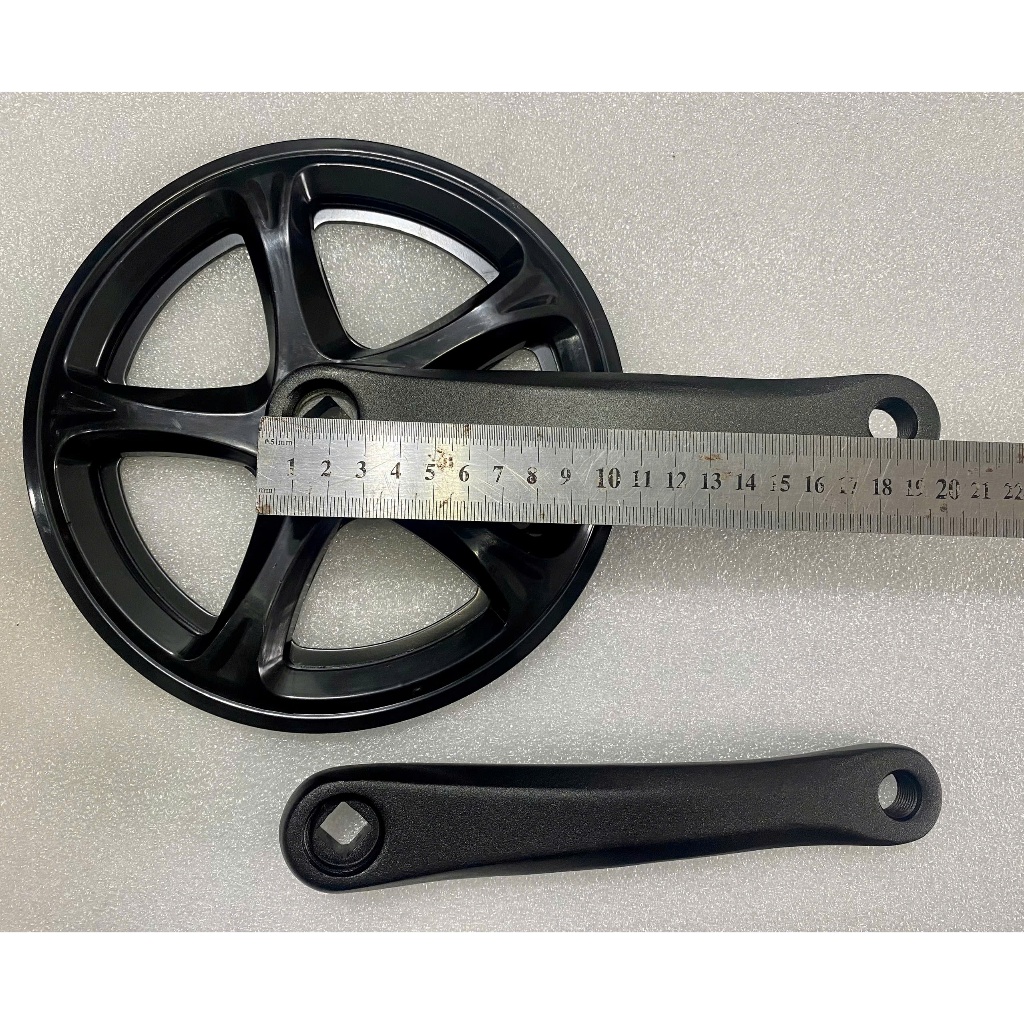 Giò đĩa, đùi đĩa có chân sên cốt vuông 1 tầng PROWHEEL [ Chính Hãng ] nhôm đĩa thép gắn xe đạp thể thao