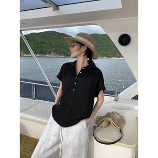 𝗠𝗼𝗺𝗶 𝗕𝗮𝘀𝗶𝗰 𝗟𝗶𝗻𝗲𝗻 - |LY LINEN| - Áo linen form polo