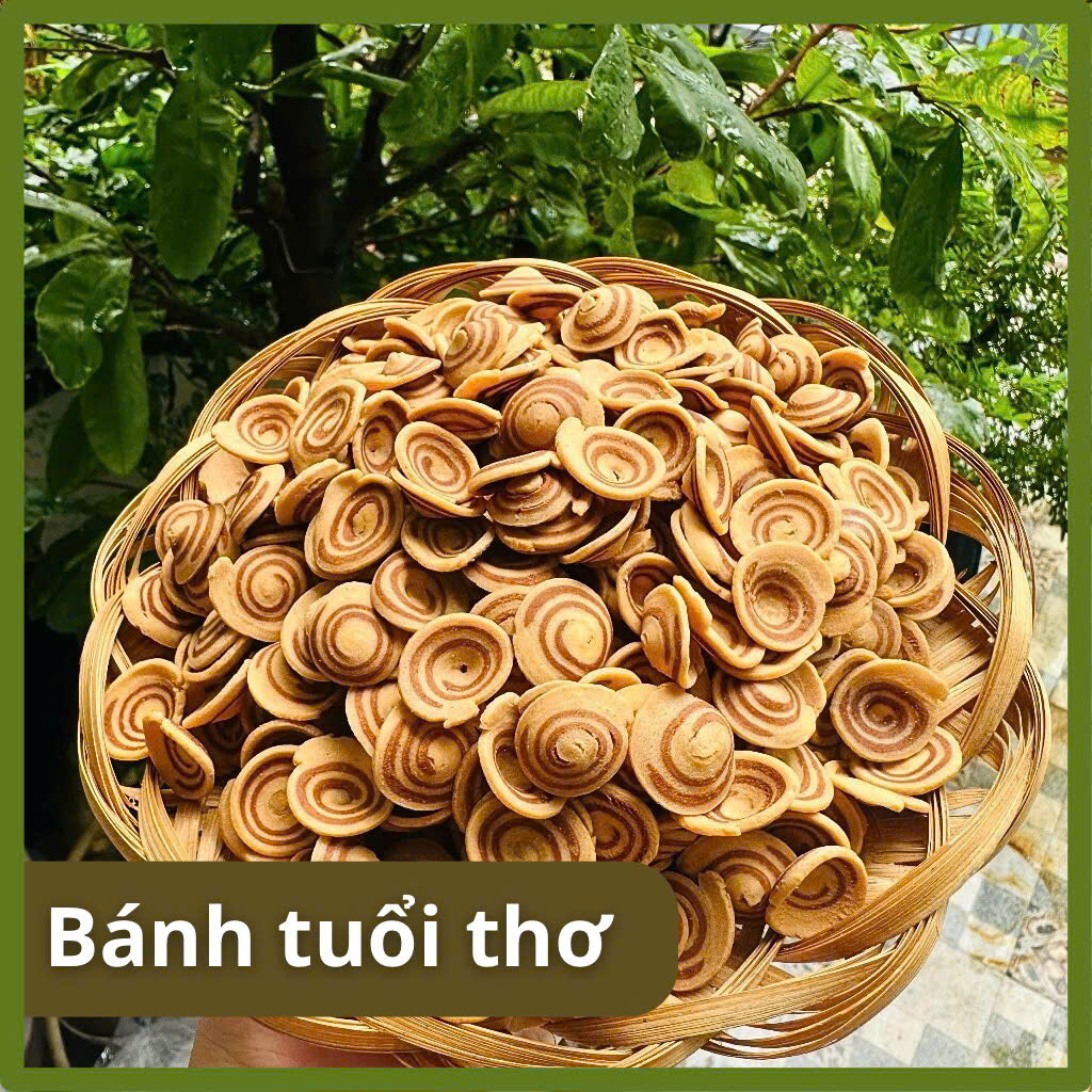 Bánh lỗ tai heo nhí mix 2 vị lá dứa và truyền thống, bim bim snack tai heo giòn rụm, ăn vặt HTC Food