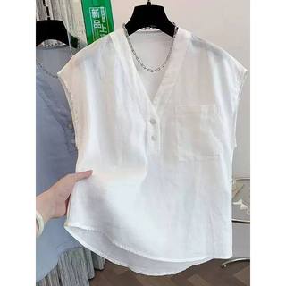 Pando 𝗟𝗶𝗻𝗲𝗻 - |LY LINEN| - Áo linen cổ V