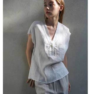Pando 𝗟𝗶𝗻𝗲𝗻 - |LY LINEN| - Áo linen cổ V