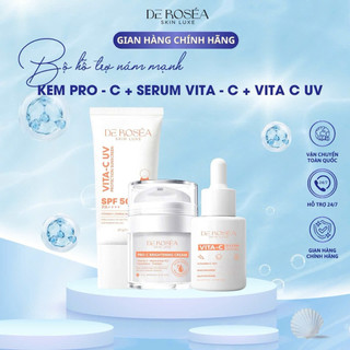 BỘ NÁM 3 SP derosea (KEM CN + KEM NÁM + SERUM NÁM )