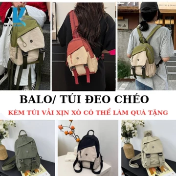 Balo Đeo Nhiều Kiểu Không Thấm Nước Nhiều Ngăn, Balo Đeo Ngực, Balo Thể Thao, Balo Du Lịch, Balo Học Sinh Sinh Viên B2