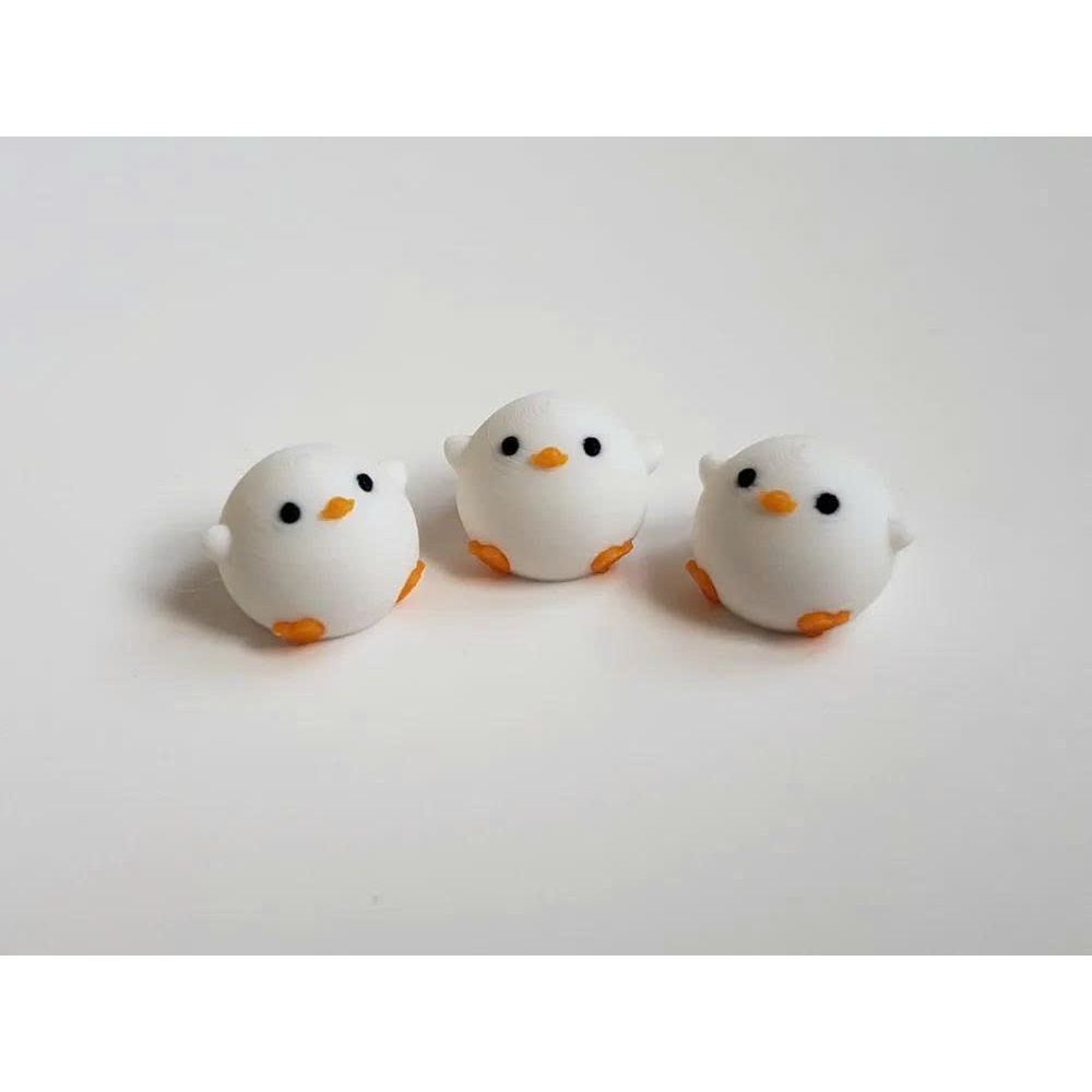Móc Khóa Bánh Bao Dim Sum 3D Cute – Móc Khóa Con Vật Dễ Thương, Fidget Giải Stress, Quà Tặng Xinh Xắn