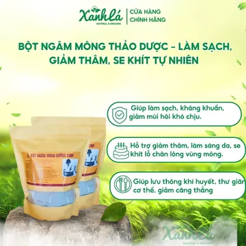 BỘT NGÂM MÔNG THẢO DƯỢC – LÀM SẠCH, GIẢM THÂM, SE KHÍT TỰ NHIÊN