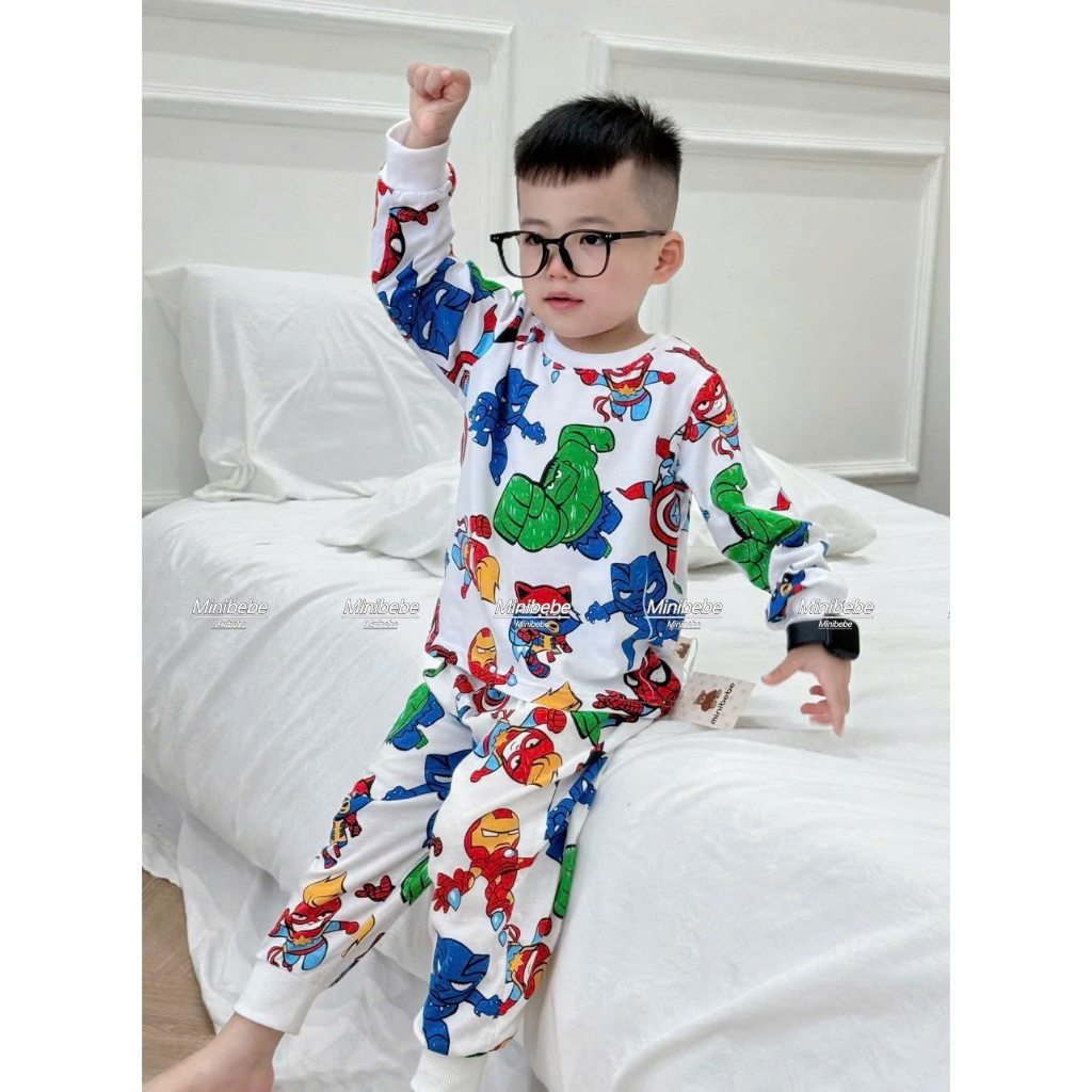 [À ƠI SHOP] V04- set 2 bộ dài nhện đỏ và siêu nhân trắng- a100.243