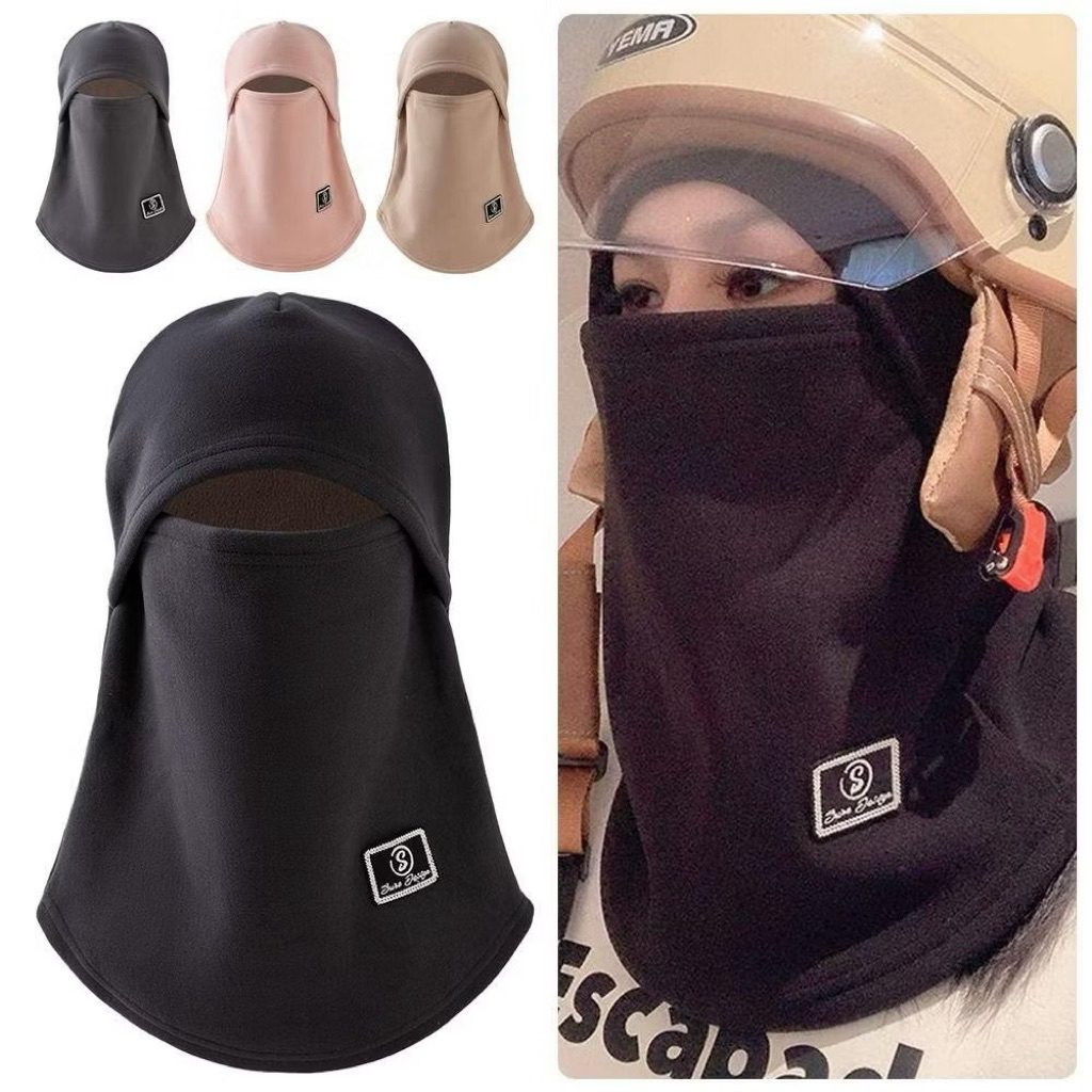 Mũ trùm đầu chống nắng ninja đa năng - khẩu trang che kín mặt, đi xe máy, giữ ấm