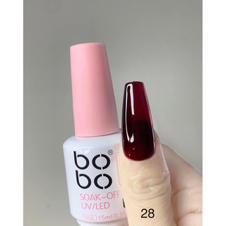 Sơn Thạch Trong BOBO 15ml Chính Hãng Lên Màu Chuẩn Lẻ Chai